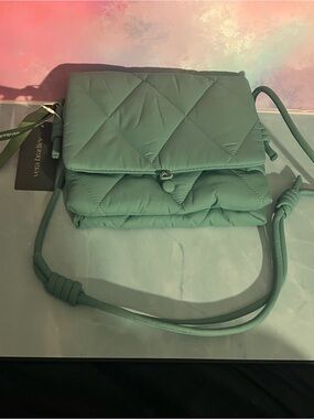 Vera Bradley Mint Quilted Crossbody Bag